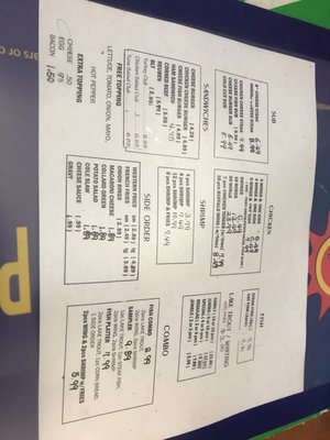 Edgewood Convenience Stores And Deli menu 2